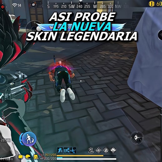 Tomas Merigo on Instagram: "Probando la Nueva Skin Legendaria ☠️💜"