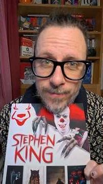 Come and take a look inside this very odd & very unofficial Stephen King colouring book with me!