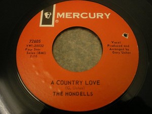 The Hondells - A Country Love / Kissin' My Life Away