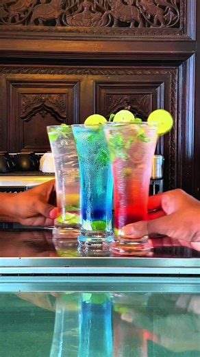 Shake up your day with a splash of flavor! 🍹✨ Dive into our refreshing mojito trio, crafted to perfection at Dream Lagoon 🌴 •Contact - 031 223 1355 / 076 178 8413 •Location- 28b, Puttalam- Colombo Rd, Katunayake #dreamlagoonhotel #travelgoals #fyp #paradisevibes #hotelviews #relaxandunwind #traveltiktok #tiktoktravel #foryoupage