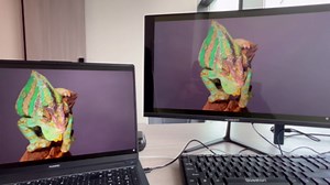 Wireless HDMI Transmitter and Receiver 328FT/100M,4K Decode 1080P@60Hz Wireless HDMI Extender,Plug and Play Portable 2.4G&5G Dual Band for Streaming Video and Audio to Monitor from Laptop/TV Box