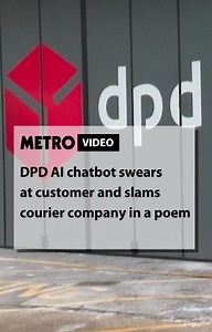 A DPD chatbot swore at a customer and then tore into the delivery company — before being swiftly disabled 😭 | Metro