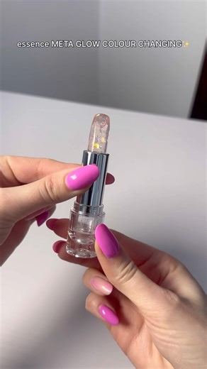 Essence META GLOW COLOUR CHANGING 💄 ✨ #lipstick #lipgloss #lipbalm #unpacking #unboxing