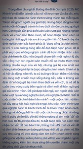 1 câu nói truyền động lực cho 2K8 🔥 “Được sống làm người quý giá thật. Nhưng được sống là chính mình với những giá trị mình theo đuổi và vốn có càng quý giá hơn." #hocvanchihien #hocvantuduy #chuongtrinhmoi | Học Văn Cô Minh Hiên