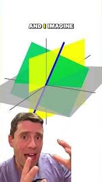 You need the geometric intuition of R^3 precisely to have some sense of abstract vector spaces #math