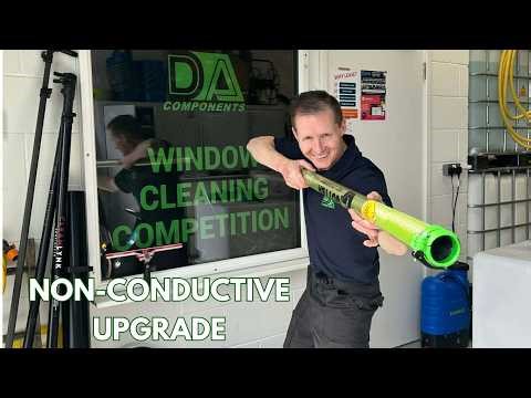 Cleaning Expo Networking + New Gutter Vac Poles plus top tips (Flexi vs Carbon Fibre)