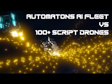 Space engineers: Autopillock script Versus the Automatons update!