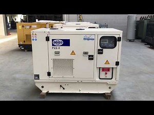 Perkins P22 4 22 KVA Supersilent Generatorset New !