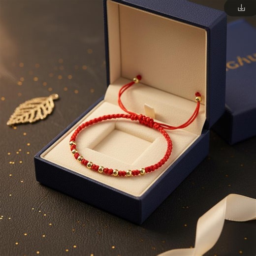 Lucky Red String Bracelet, Handmade Woven Cord, Adjustable Unisex Friendship Gift - Etsy