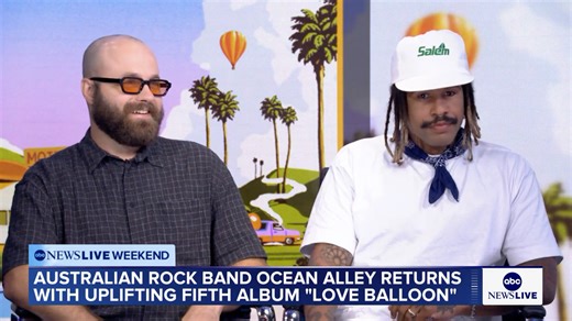 13K views · 68 reactions | Australian rock band Ocean Alley opens up about fatherhood, personal growth and the uplifting vibes of their fifth album Love Balloon!  | ABC News Live | Facebook