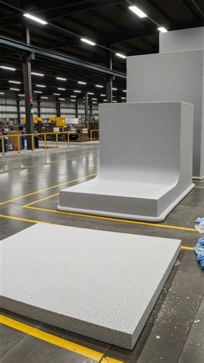 How Mattress Foam Starts | Liquid Foam Process