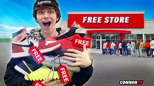 How we opened a free sneaker store and people went crazy
