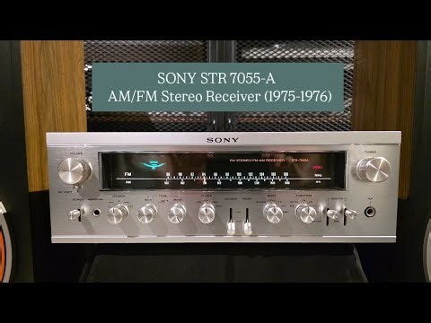 SONY STR 7055-A AM/FM Stereo Receiver (1975-1976)