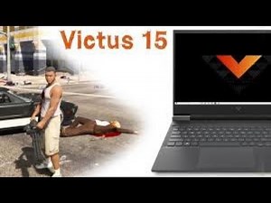 Grand Theft Auto V Test on HP Victus 15 AMD RYZEN 5 8645 HS AND RTX 4050