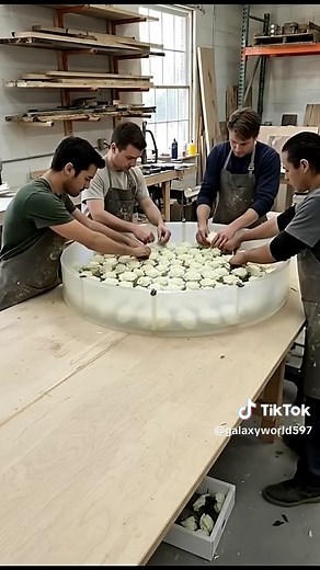 Creating a Stunning White Rose Resin Table
