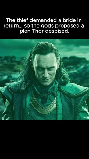 Why did Thor dress as a bride... #interesting #history