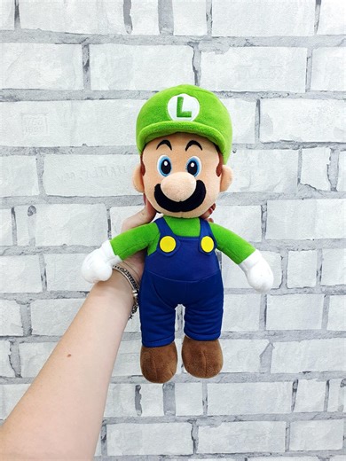 Vintage Stuffed Super Mario Simba Luigi Plush Toys 14" Collectible Baby Childrens Doll Kids Gift - Etsy Canada