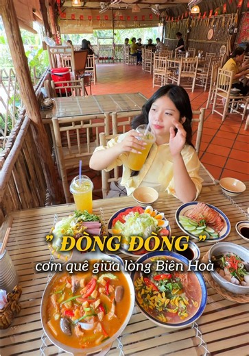 Giữa lòng biên hoà mà mọi người không biết đi ăn cơm quê có nhiều món dân dã thì ghé ngay