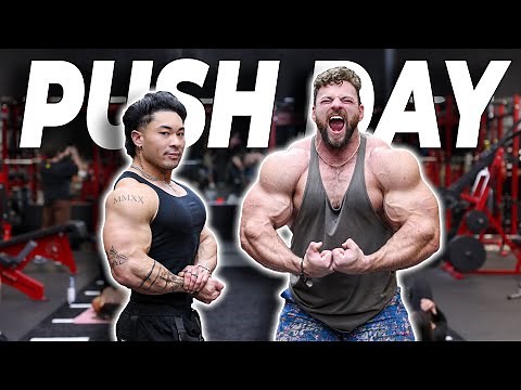Full Chest & Triceps Workout With IFBB Pro Bodybuilder