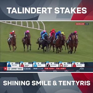 The dead heat stands in the Talindert Stakes after a protest was lodged by Shining Smile's jockey 👀 | Racing.com