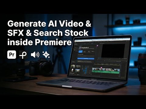 CineStudio AI - Generate AI Video, SFX & Stock inside Premiere Pro (2026)