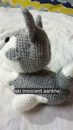 crochet cute wolf