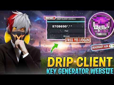 🔥DRIP CLIENT P@NEL Unlimited Key🔐 | New Unlimited Key Exposed 🤔🚀