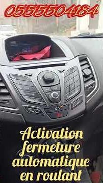 Options cachées sur Ford fiesta