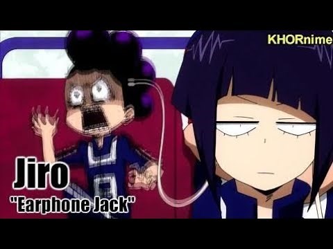 Jiro "Earphone Jack" Funny Moments | Funniest Anime Moments | Boku no Hero Academia S1 & S2