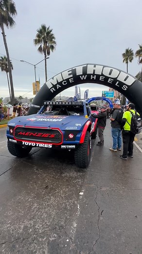 Trophy Trucks are lined up and ready to go! catch all the BFGoodrich Tires SCORE BAJA 1000 action LIVE on the official broadcast at score-international.com @bfgoodrichtires @Ford @methodracewheels @sylvaniaautomotive @vpracingfuels @polarisrzr @optimabatteries @autozonemexico @ruggedradios @kingshocks @lasernut #scoreinternational #worlddesertchampionship #ensenada #bajacalifornia #survivingbaja #baja1000 | SCORE International