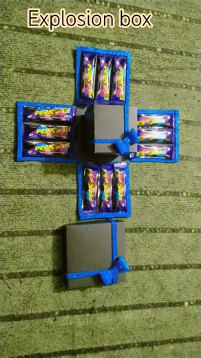 #explosionbox #diycrafts #chocolate #box #how #making #viralvideo #shorts #homemadepapercraft #gift