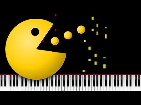 PAC-MAN - Original Theme - Piano Tutorial & Sheets