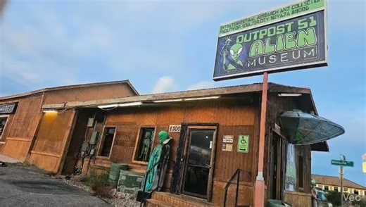 There’s more than 1 reason to come by and visit the outpost!! Gift for you and love ones or just some Alien stories we have it all! #alienmuseum #outpost51 #bouldercity #aliens #roadsideattraction | Outpost 51 Alien Museum