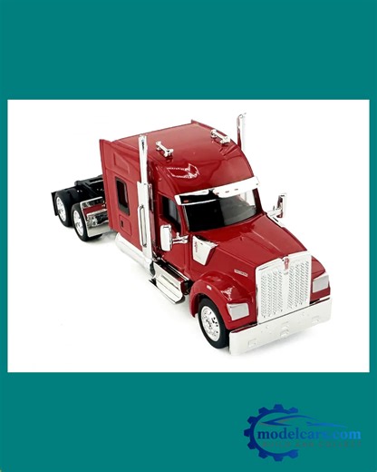 Experience the thrill of the open road with the Kenworth W990! 🚛✨ This stunning 1/87 scale model, featuring a vibrant red finish and a stand-up sleeper cab, is a must-have for collectors and enthusiasts alike! Whether you display it proudly on your shelf or take it on your next adventure, its intricate details and quality craftsmanship will spark joy and nostalgia. 🌟❤️ At just $40.95, this beauty combines elegance and nostalgia, perfect for any occasion! So, why not treat yourself or surprise 