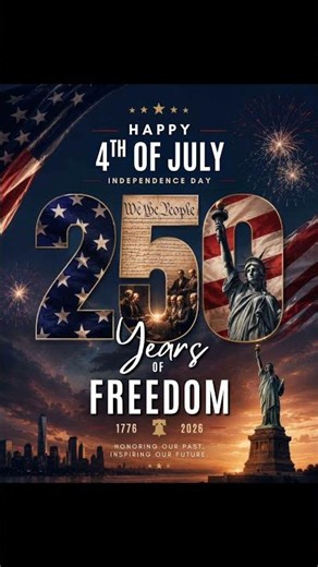 Happy 4th of July 2026 | USA Independence Day Wishes & Greetings | Happy Independence Day America
