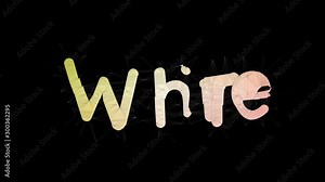 White Paper Text Changing Tessellating Looping Polygons Text Morph