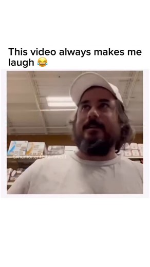 Reel Master on Instagram: "The video depicts a man attempting to complete a transaction on a Verifone payment terminal, which begins by asking him if he would like to donate a dollar to save a dog. As the interaction progresses, the terminal displays increasingly absurd and humorous messages, causing the man to appear confused and frustrated. The terminal’s prompts escalate from simple donation requests to more bizarre statements, such as “HE’S DEAD” and “DON’T TALK TO HER.” The man’s expression