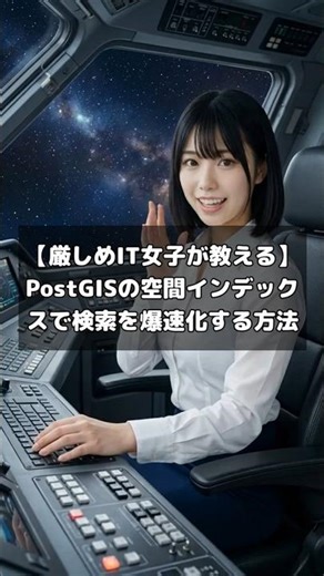 【厳しめIT女子が教える】PostGISの空間インデックスで検索を爆速化する方法