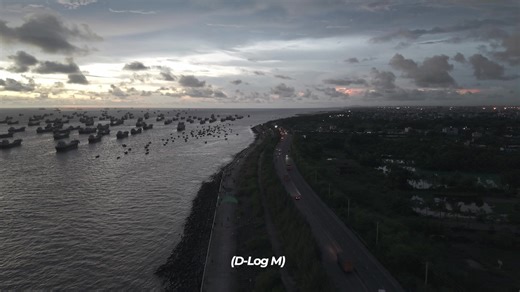 Color grading breakdown of Outer Link Road, Patenga, Chittagong. | Esteker Emo