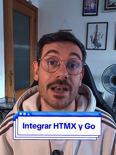 Cómo integrar HTMX con Go y cualquier servidor hecho en otro lenguaje de programación #golang #programador #programacion