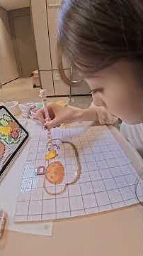 Cartoon Fuse Beads DIY Craft Kit – Endless Fun & Creativity🎨#tiaro #diy #stress reliever #youtube