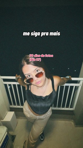Ideias de selfies criativas à noite: 30 dias de fotos