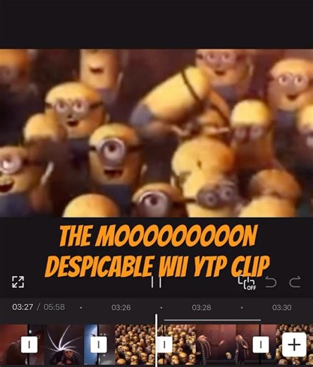 YTP Despicable Wii clip #funnymemes #despicableme #stealthemoon