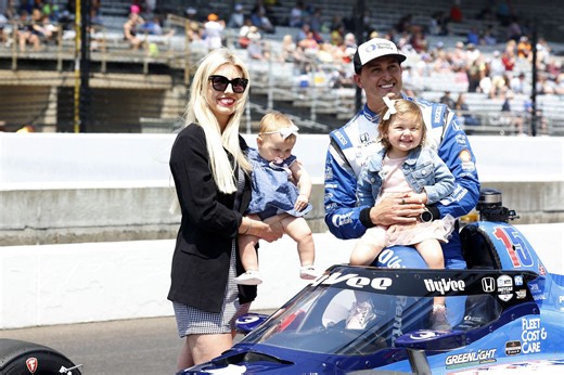 Graham Rahal's wife Courtney Force delivers a witty response to sister Ashley Force Hood's toddler moments