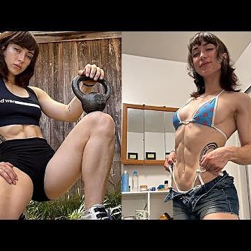 Beauty & Cute Muscle Girl😮🔥 - Lean Beef Patty