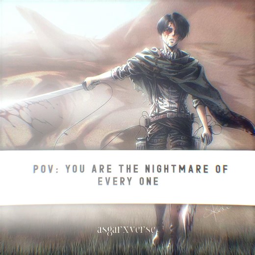 HUMAN TITAN - LEVI ACKERMAN #aot #levi #edit