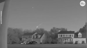 Fireball dashes across the North Carolina night sky