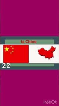 Countries in French 🇫🇷 | Names + Flags + Maps | Learn French Fast#france #frenchlanguage