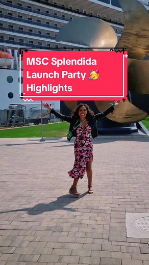 Experience the Unforgettable MSC Splendida Launch Party