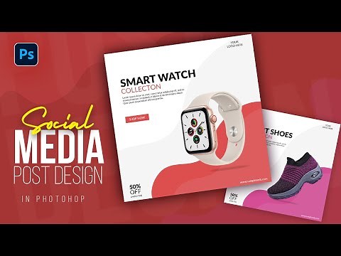 Creative Social Media Post Design 2023 | Photoshop Tutorial